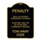 Signmission Penalty $250 1st Offense Subsequent Offenses $250 Min. and or Up to 90 Days Community, BG-1824-23333 A-DES-BG-1824-23333 - alternate 1